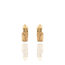Boucles d'oreilles avec médaille Tigre