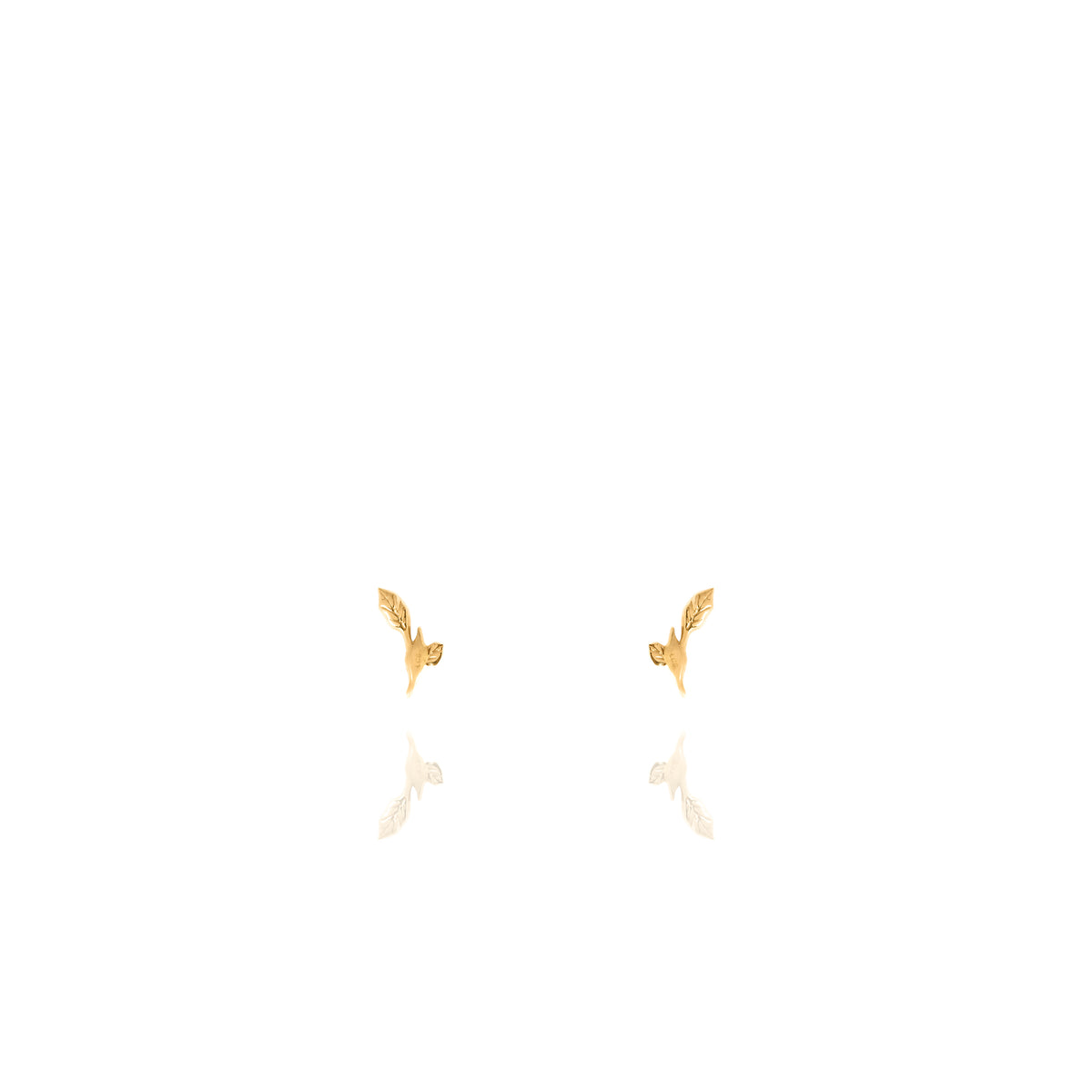 Micro Pendientes Hoja