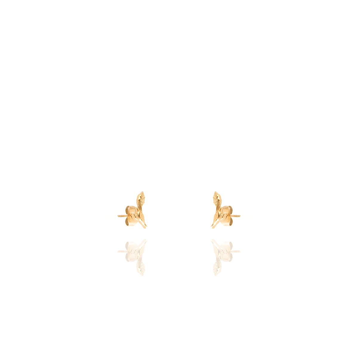 Micro Pendientes Hoja