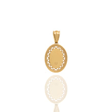 Ovaler Anhänger mit Calla-Lilie. (Limitierte Auflage)