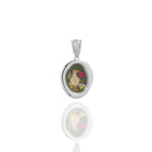 PENDANT WITH DUCK AND POPPY. (LIMITED)