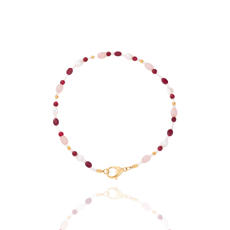 PEARLS IN FIRE Necklace