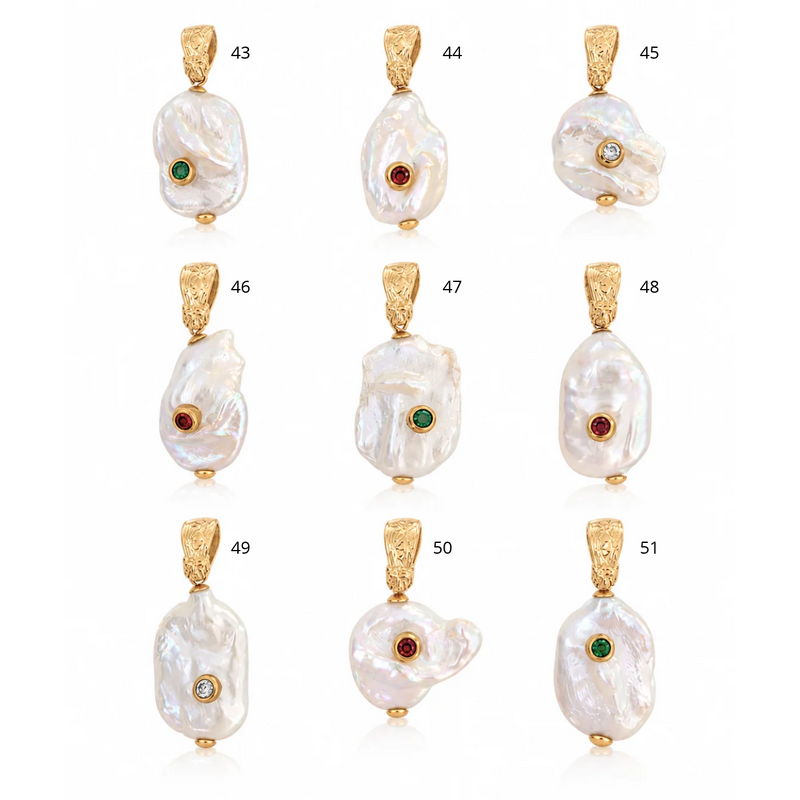 Baroque Pearl Pendant