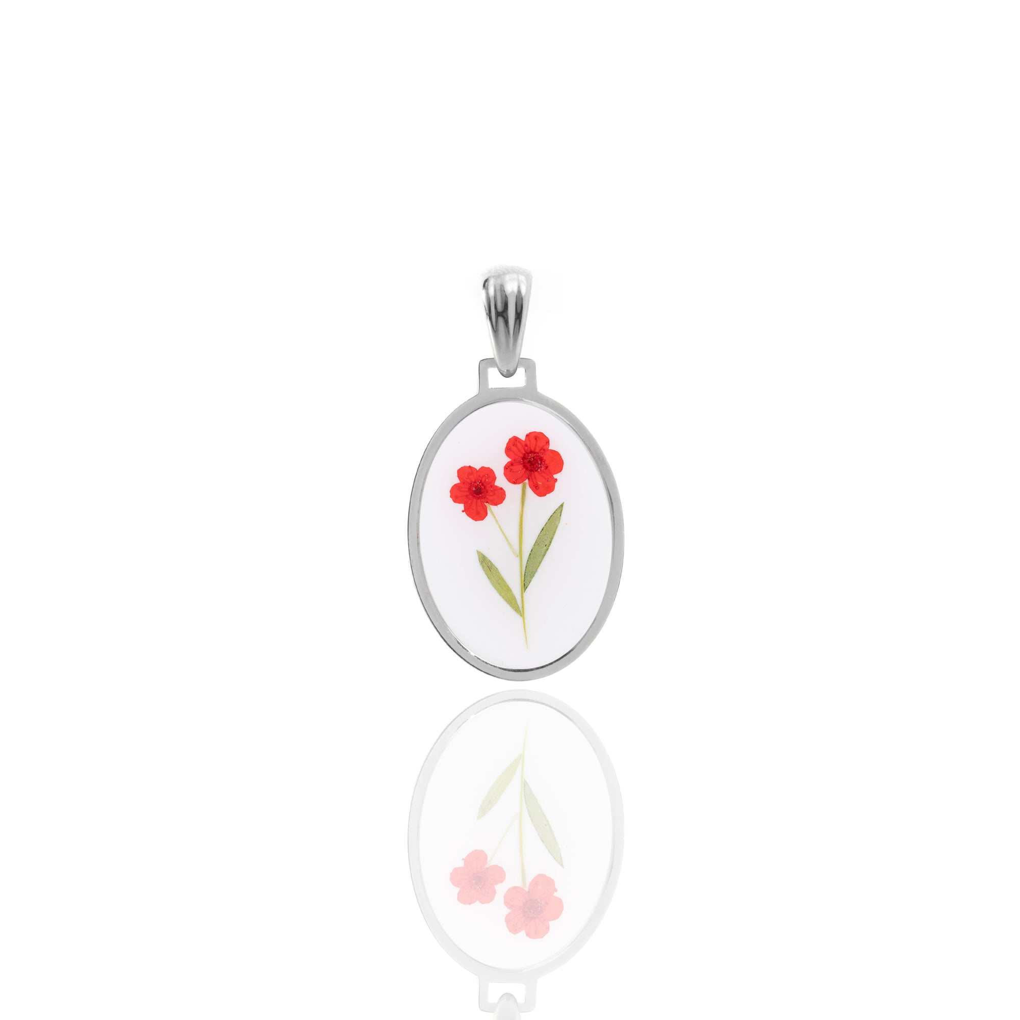 Solitary Twin Blossom Pendant