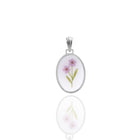 Solitary Twin Blossom Pendant