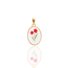 Solitary Twin Blossom Pendant