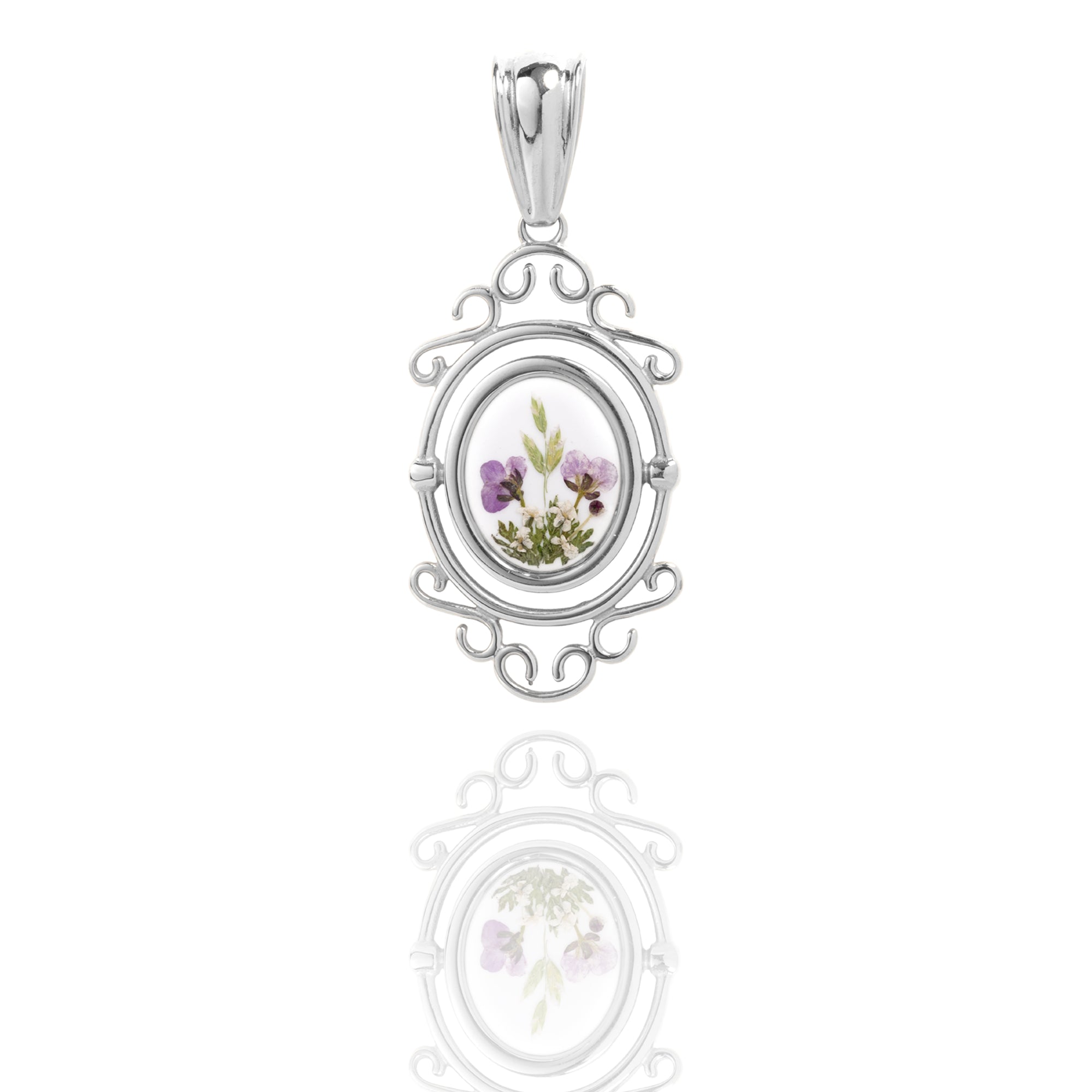 Ciondolo Violettes Vintage