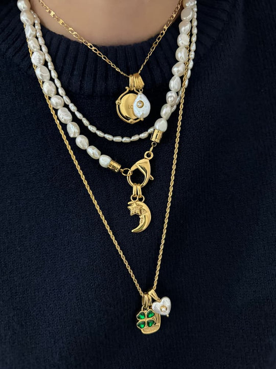 Unpredictable Moon Pendant