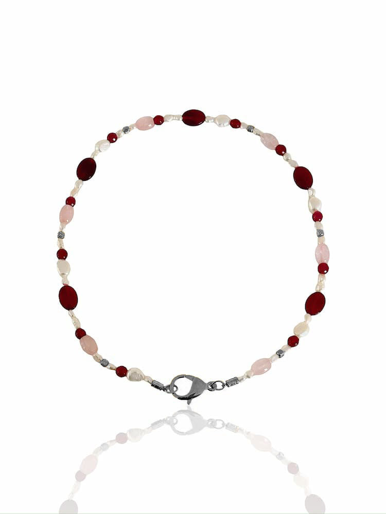 PEARLS IN FIRE Necklace