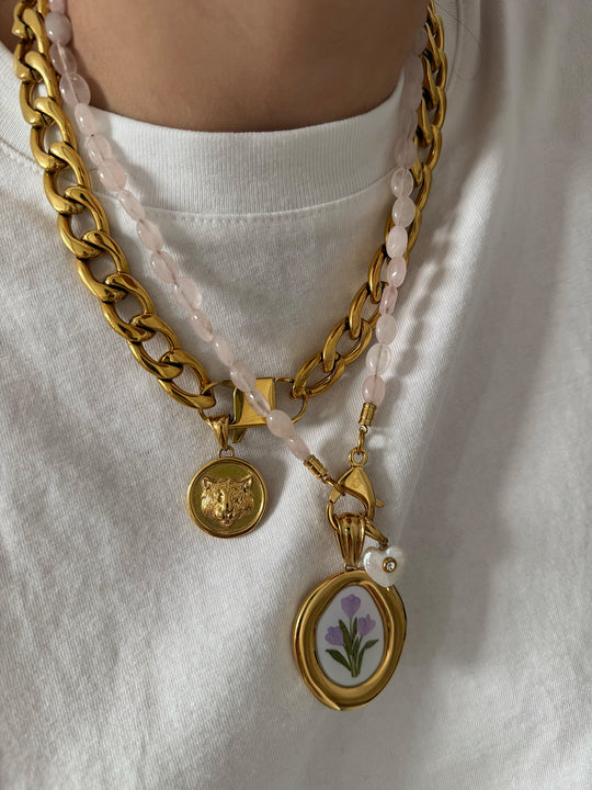 Rosè Glow Necklace