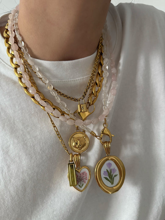 Transparent Glow Necklace